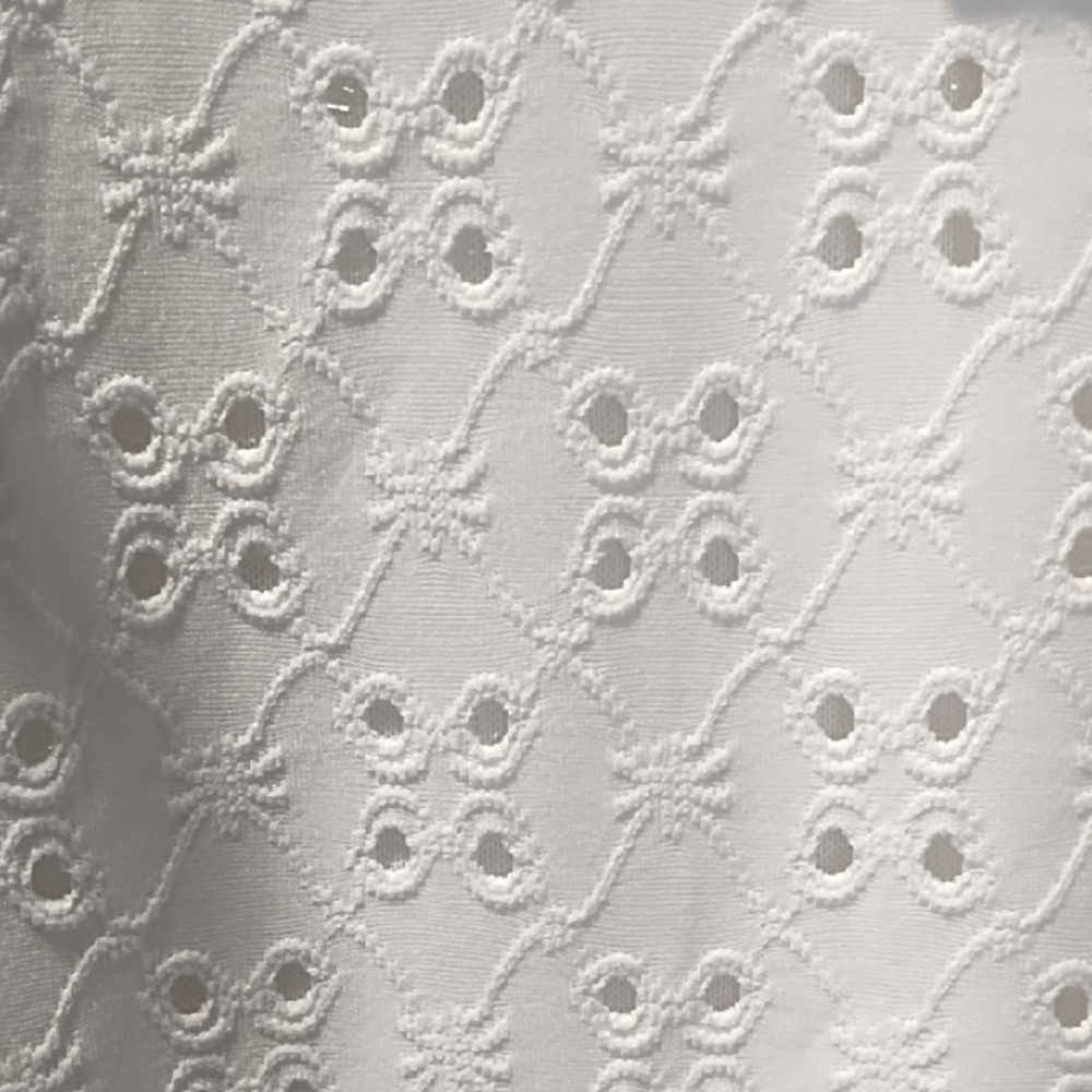 torrid White Eyelet Ruffle Sleeve Tunic Top - Picture 2 of 6